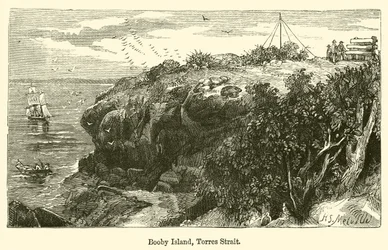 Ilha do Booby, Estreito de Torres